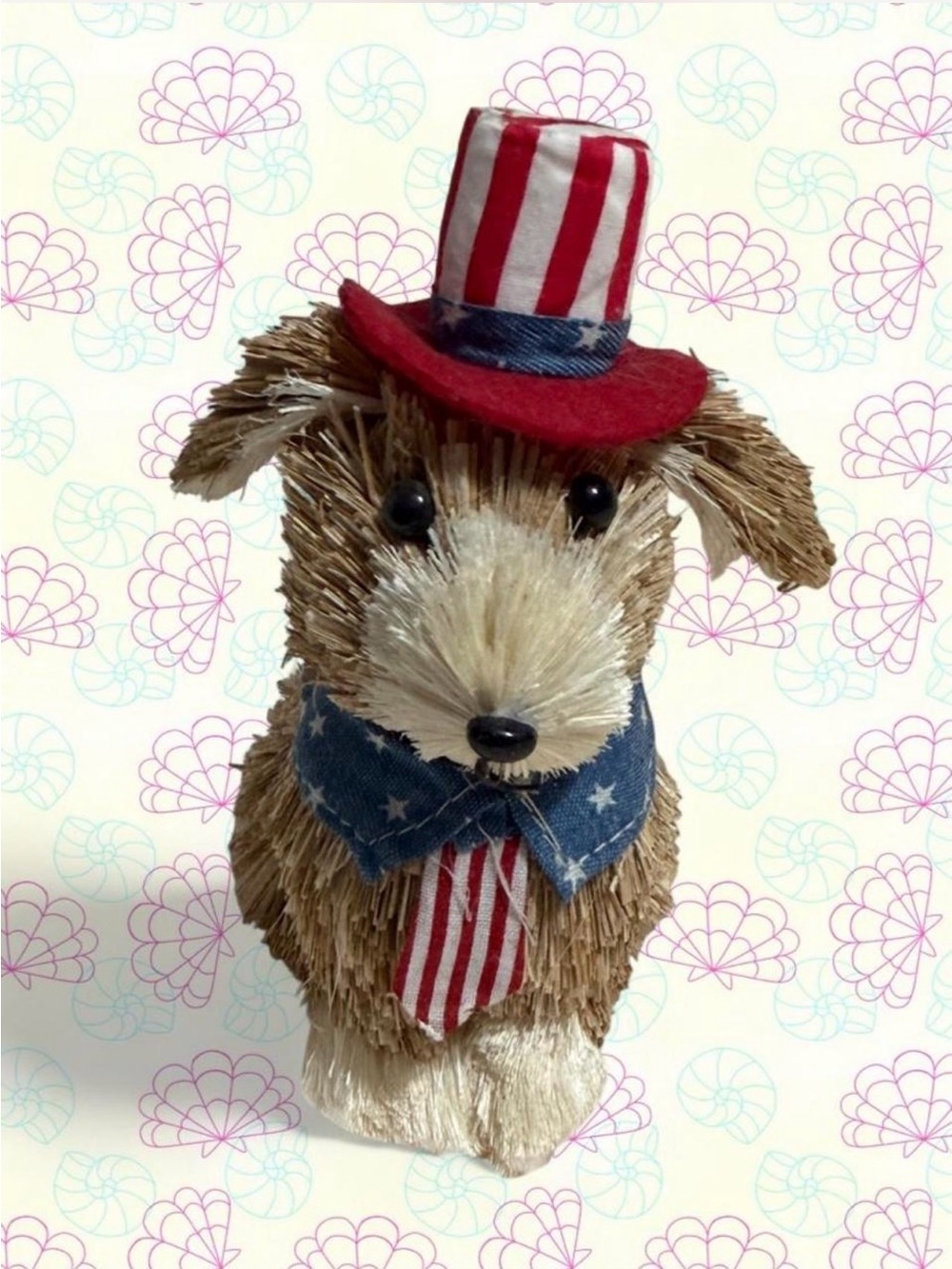 NWT  Patriotic Red White and Blue Dog Toy/Decor - Unbranded